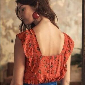 Sezane Amande top NWOT